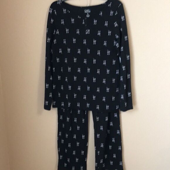 Croft & Barrow Drink Up Pajamas XS - Picture 1 of 6